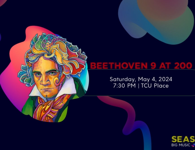Poster for Beethoven event