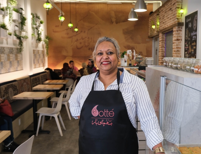 Chef Diana Gray of Botte Persian Cafe