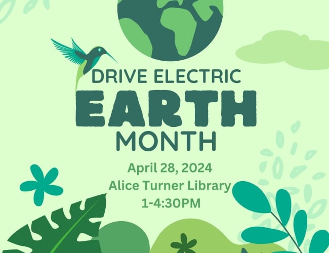 Drive Electric Earth Month Poster