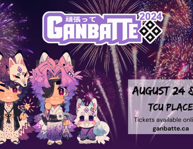 Ganbatte Convention 2024 - Saskatchewan's Largest Anime Convention