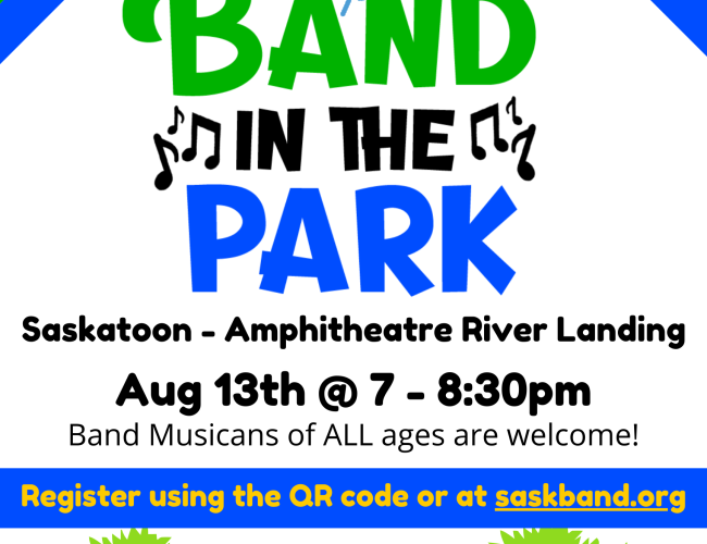 Band in the Park in Amphitheatre in River Landing