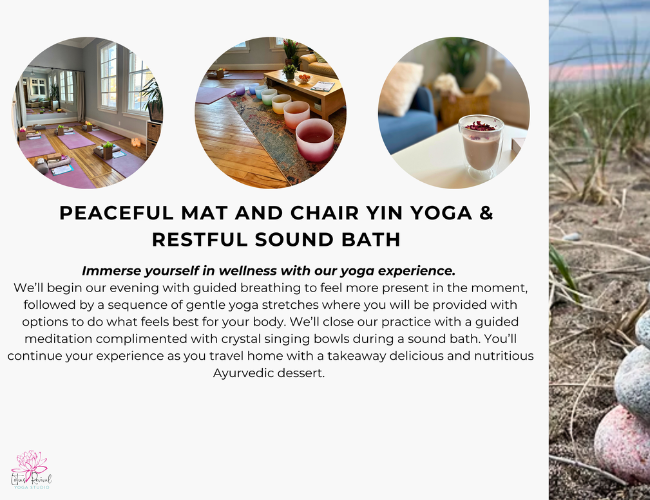 Peaceful Mat and Chair Yin Yoga & Restful Sound Bath