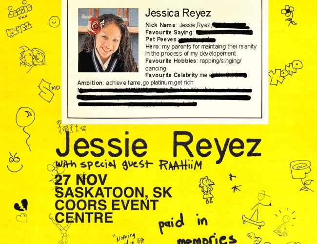 JESSIE REYEZ: PAID IN MEMORIES TOUR