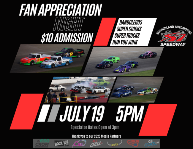 Fan Appreciation Night - Bandoleros | Super Stocks | Super Trucks | Run Your Junk