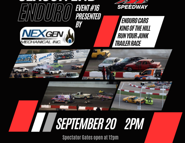 Season End Enduro - Enduro Cars - King of the Hill - Run Your Junk - Trailer Race