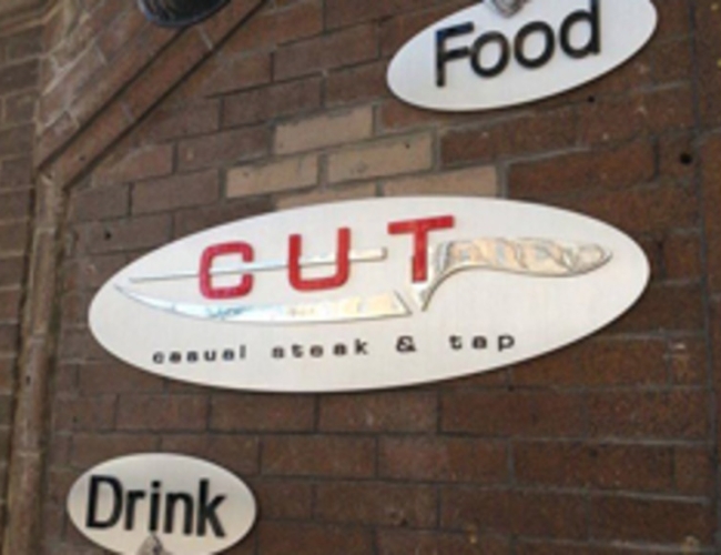 Cut Casual Steak & Tap – Cut Casual Wall