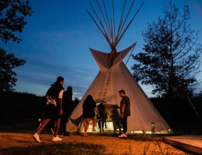 Wanuskewin - Tipi Sleepovers - Tipi Sleepover
