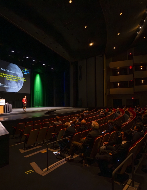 Conference in an Auditorium 