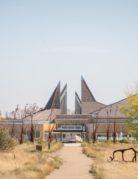 entrance to Wanuskewin