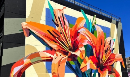 Prairie Lilly mural 