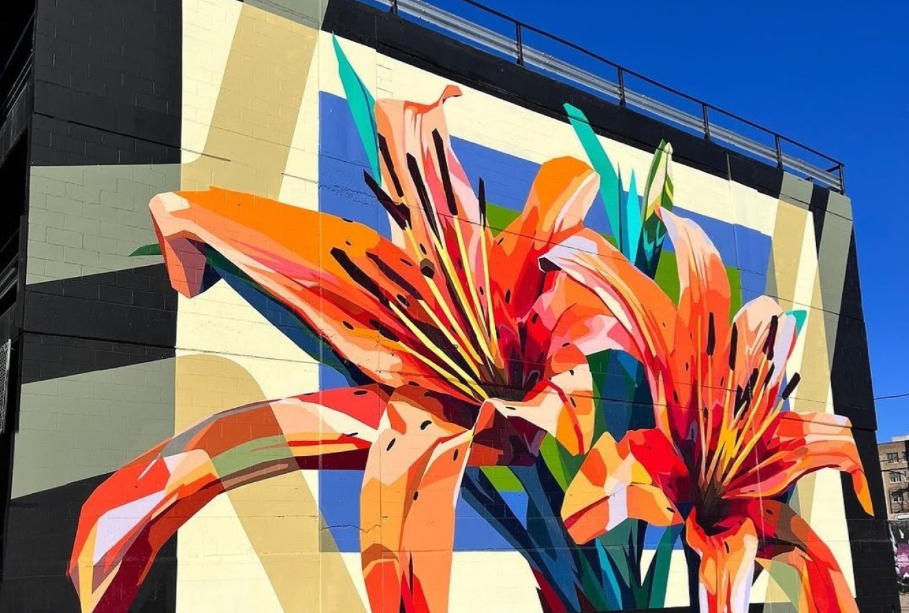 Prairie Lilly mural 