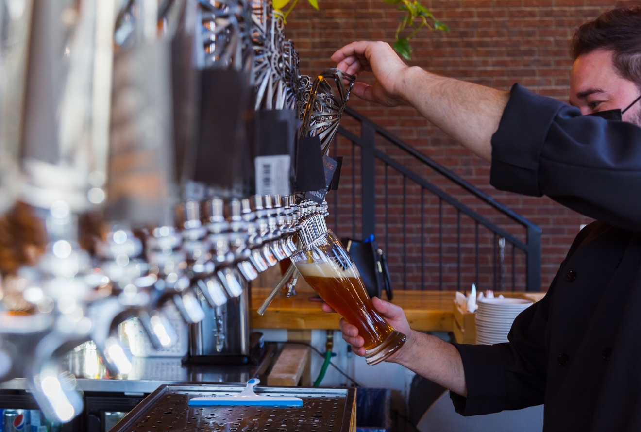 beer taps