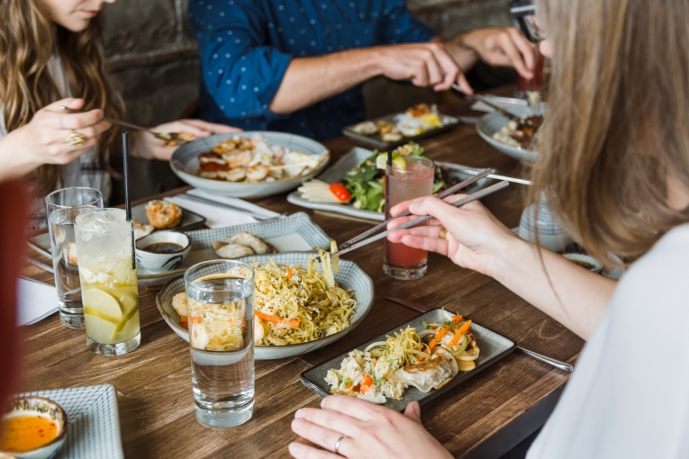 people eating 